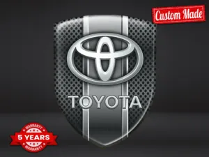 Toyota Adesivi Logo Personalizzati Eleganti Regolabili Robusti